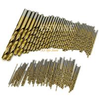 J2HA Hot 99pcs for Titanium Coated HSS High Speed Steel Drill Bit Set Tool 1.5mm 10