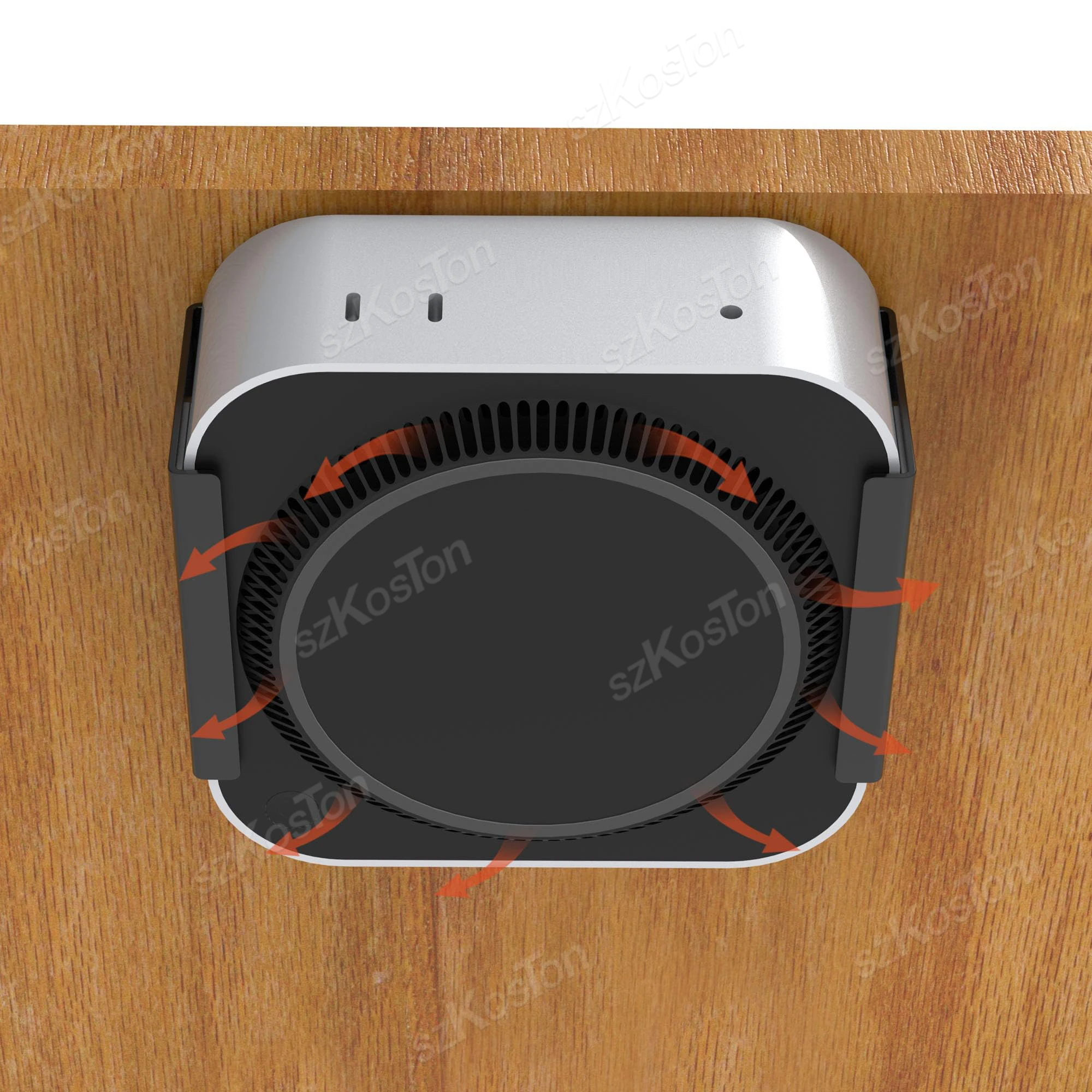 デスク下スタンド 2024 Mac Mini M4 デスクトップコンピュータ Mac Mini M4 Pro PC アクセサリーディスプレイ金属壁マウントマウントホルダー