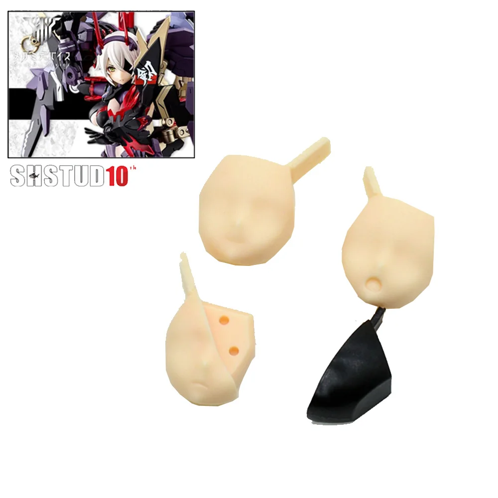 SH 1/12 Machine Girl Goddess Device Shura Susanoo Ninja Archer Resin GK Replica Face Accessories