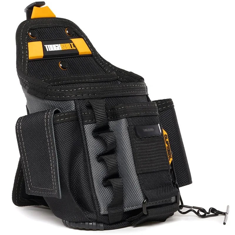 TOUGHBUILT TB-CT-34 Electrician Pouch Adjustable 13 Pockets With Rugged 6-Layer Construction Storage Toolkit Toughbuilt Pouch