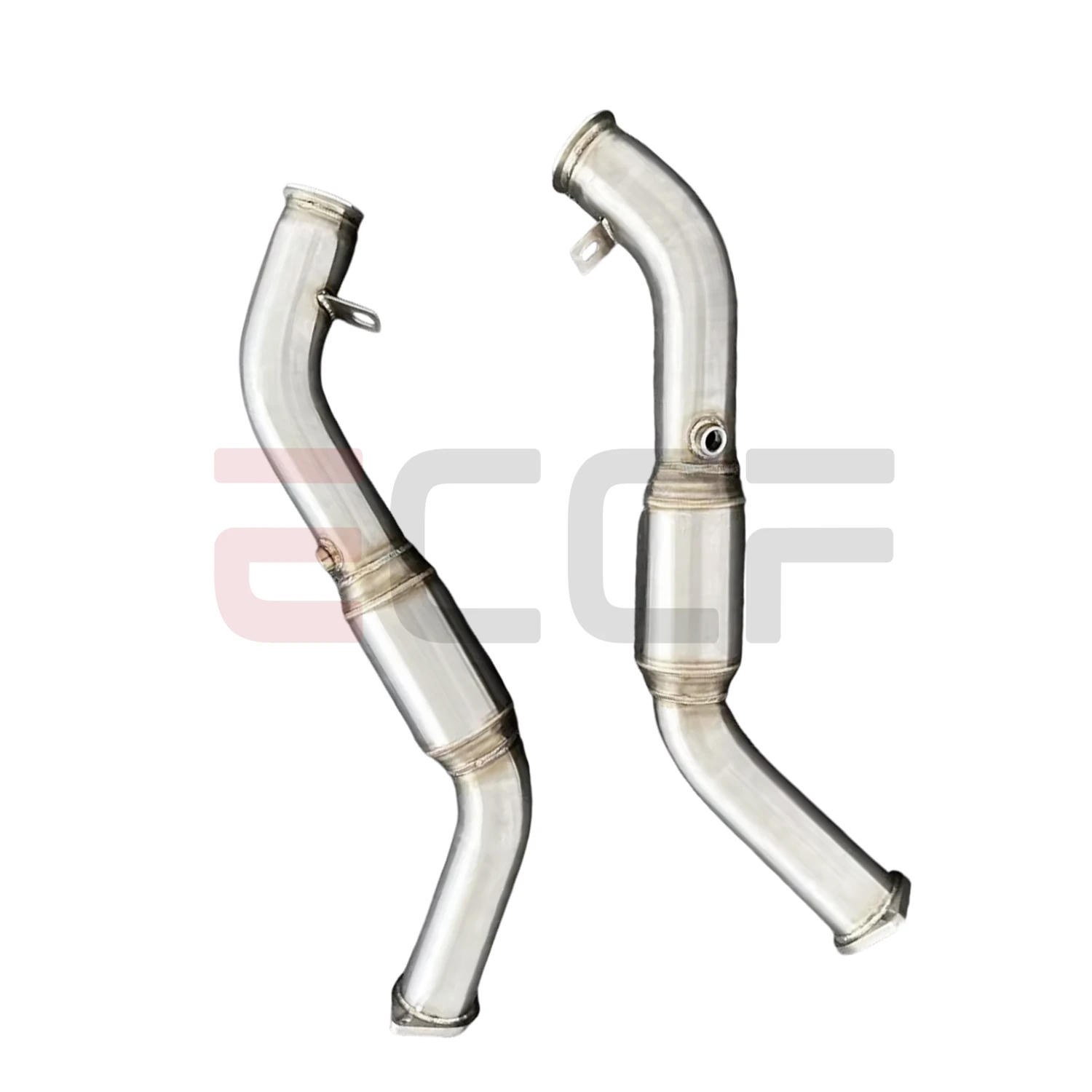 

Sporty Downpipe For Infiniti 2.0T Q50 Q60 Aggressive Exhaust Sound Plug and Play Upgrade Performance