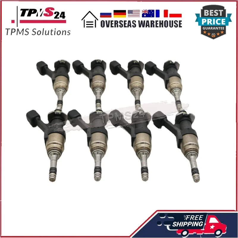 

8pcs Fuel Injectors 12656005 For 2014-2018 CHEVROLET CHEYENNE SILVERADO 1500 2500 SUBURBAN TAHOE GMC SIERRA 1500 YUKON YUKON XL