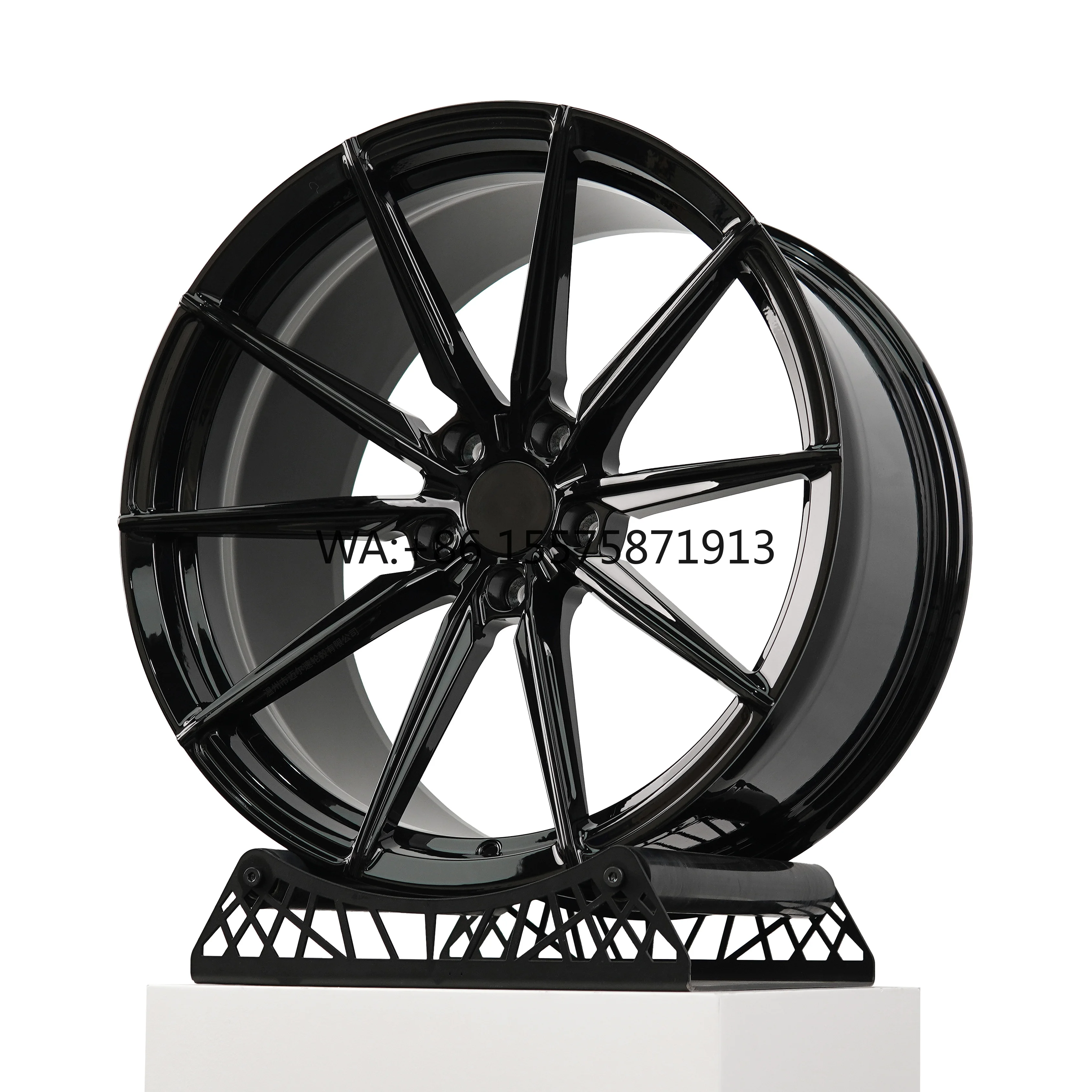 

For CF.3-FF R Concave Alloy Car Wheels for Audi Rs M3 M4 M5 Mercedes BENZ 17 18 19 20 21 22 24 26 Inch Forged 5X112 5X120 Ri