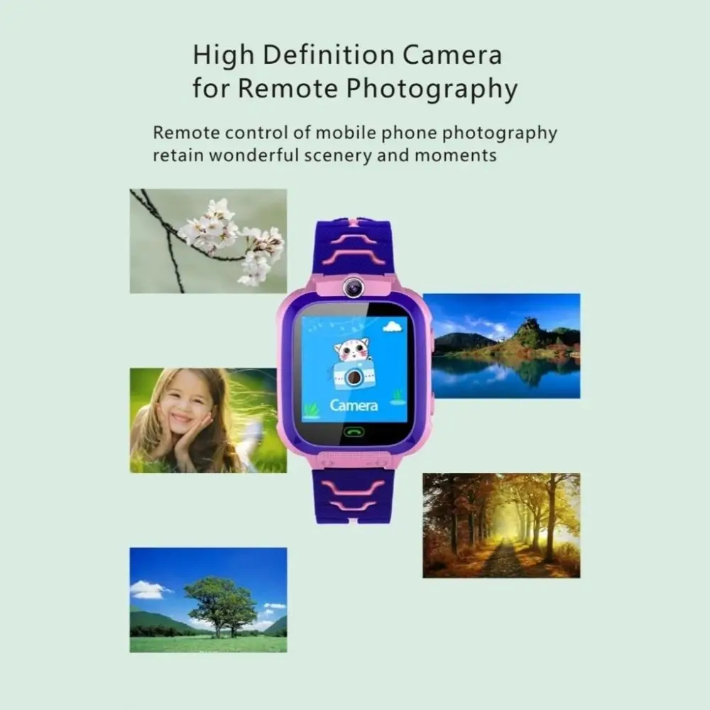 

New SIM Card Watches Dual Camera Footprint Tracking Waterproof Smartwatch 360°Flip Alarm IP67 Waterproof Smart Watch Children