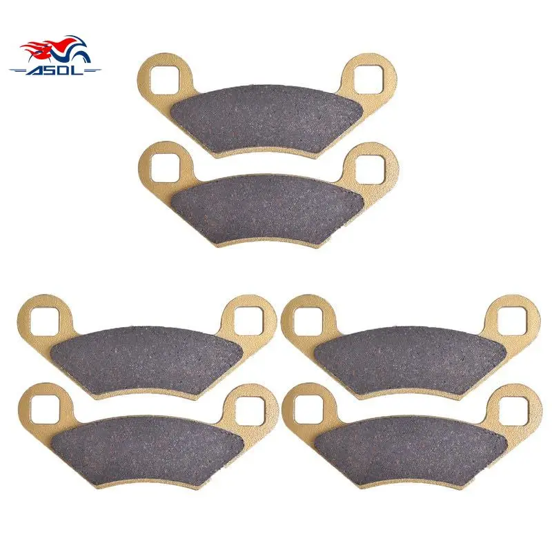 Motorcycle Front Rear Ceramic Brake Pads For Polaris Sportsman 570 EFI 2014-2020 1910036 1930643 2201149 1910042 1930731 2201398