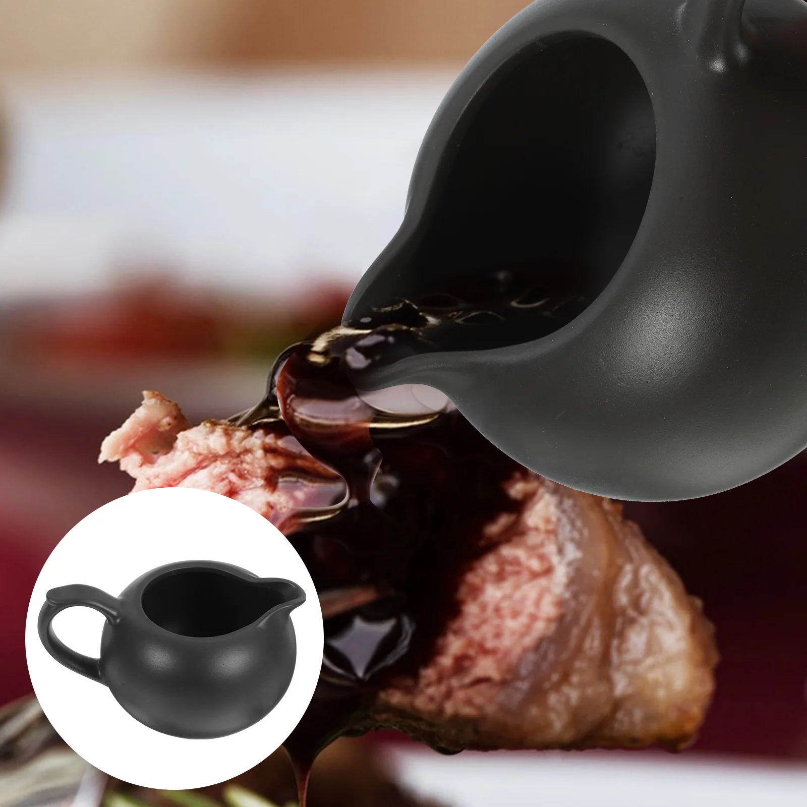 

Creamer Pitcher Ceramic Milk Dispenser Coffee Creamer Jug Kitchen Supplies Gravy Sauce Milk Container for Home Restaurant