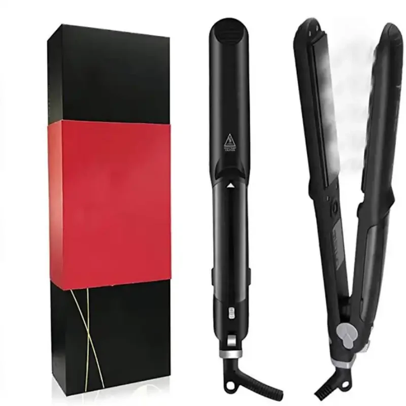 

Steam Hair Straightener Straightening Irons Straight Hair Brush Hair Straightener Tools Curler Electric Ceramic Titanium