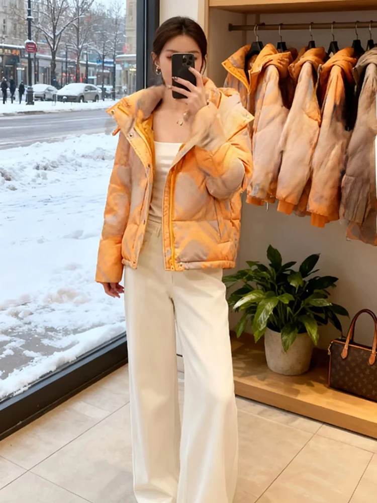 

Повседневная хлопковая куртка в клетку с капюшоном, зимняя коллекция 2026, с пушистой отделкой, для города и на каждый день, легкая, для отдыха