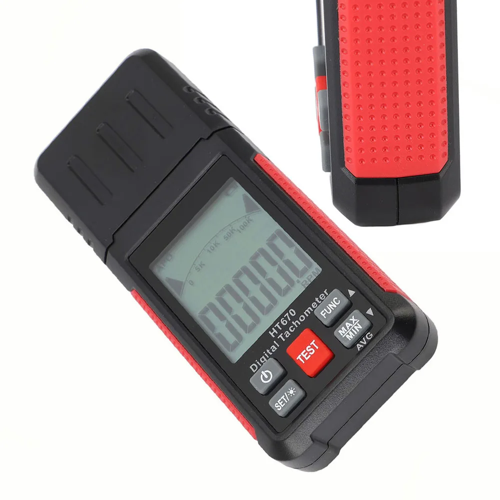 HT670 Optical Digital Display Portable Handheld Industrial Digital Tachometer Soldering Iron Multimeter Tool Parts