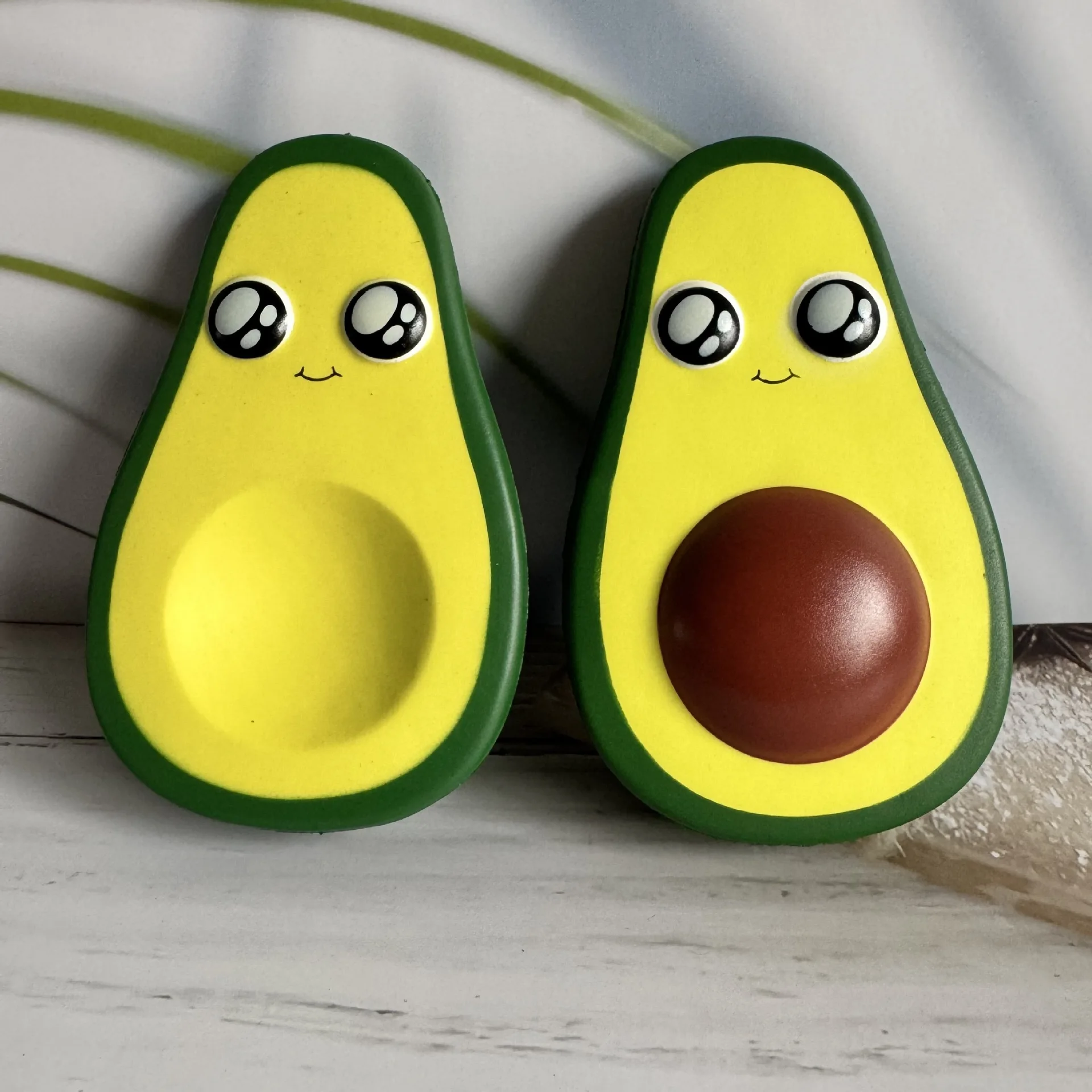 Jumbo Erdbeer-Bananen-Pfirsich-Stressball, Squishy Squeeze Slow Rising Antistress für Erwachsene, Anti-Angst-Fidget-Spielzeug