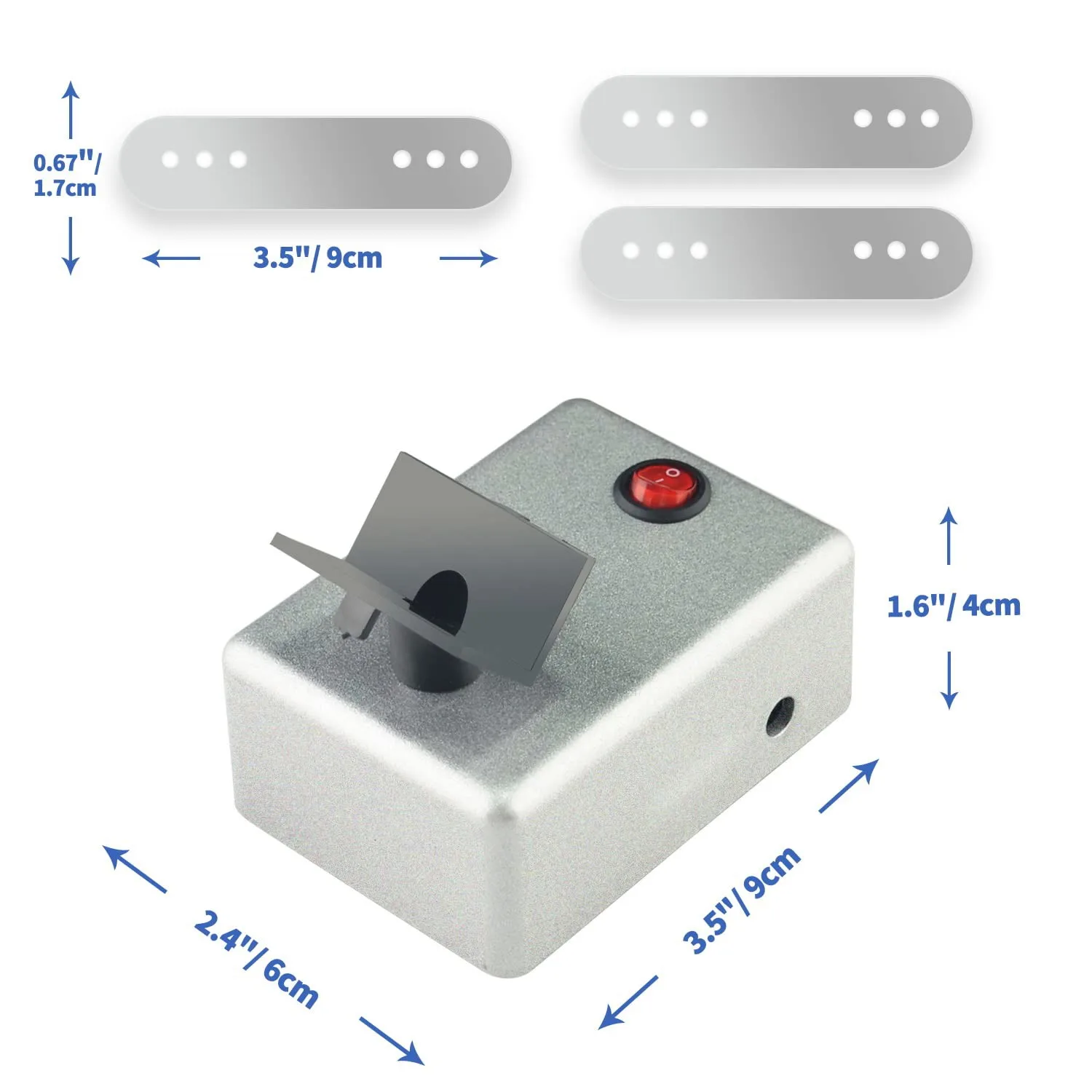 JOYSTAR-Ajustável Silver Shaking Machine, Atualizar Versão Modelo Tintas, Nail Lacquer, Uniformemente Ferramentas para Tatuagem, Atualização