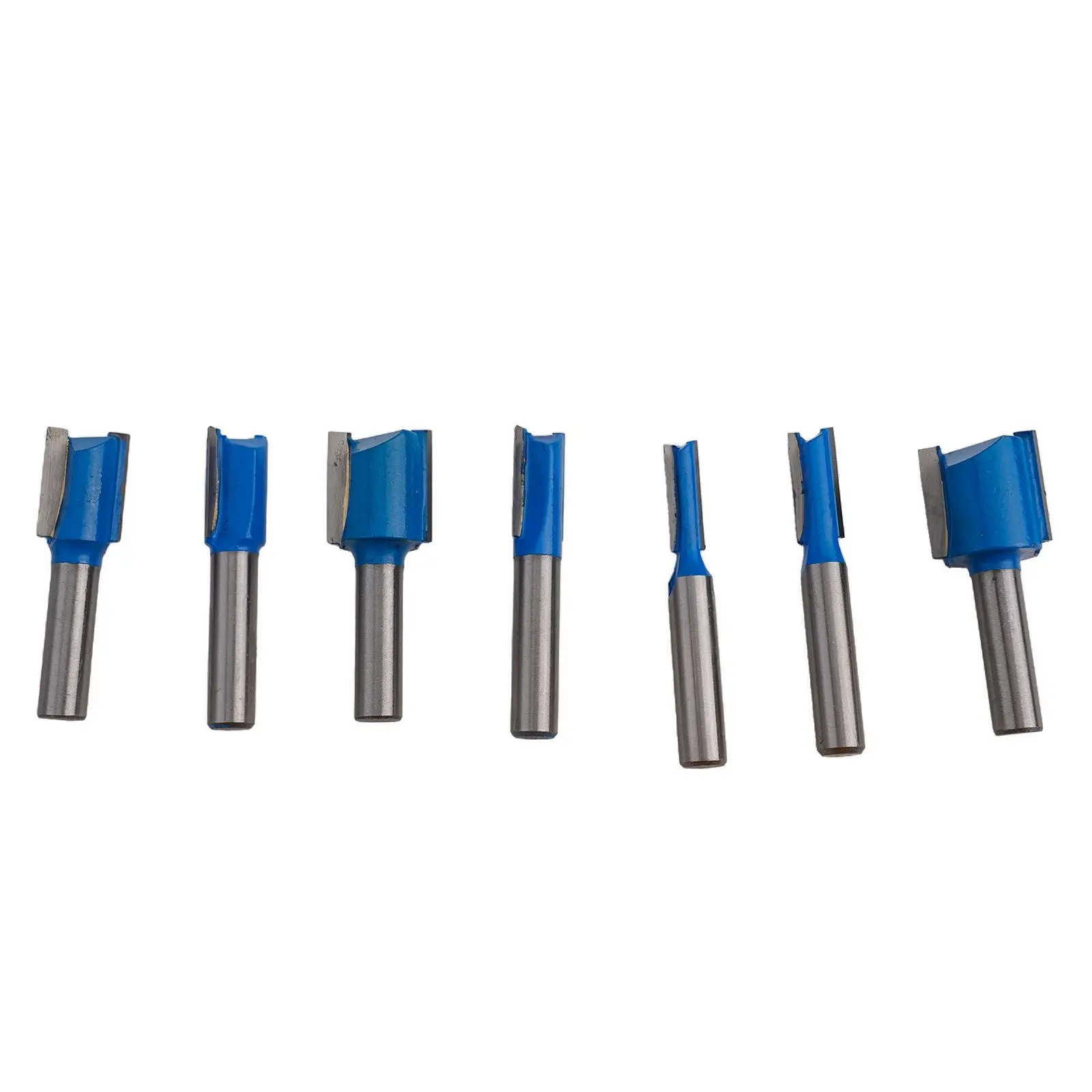 7pcs Milling Cutter Solid Hardened Steel Bodies With Anti Kickback For Hand Making Drawer Woodworking Power Tools Accessories
