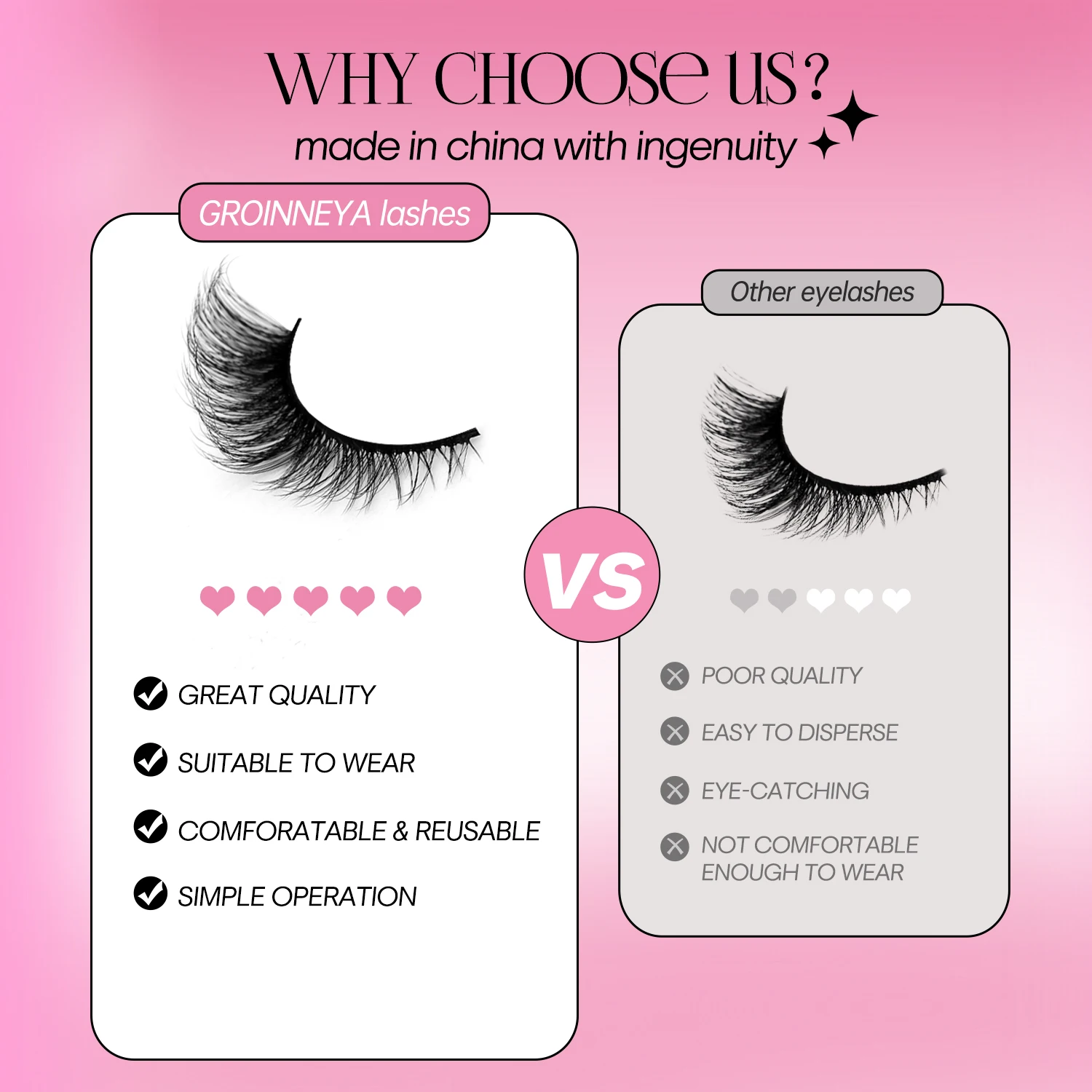 Lasvirey رموش القط رقيق الرموش الصناعية لينة الصليب الطبيعي 5D حجم رقيق رموش سميكة دراماتيكية فو المنك جلدة تمديد