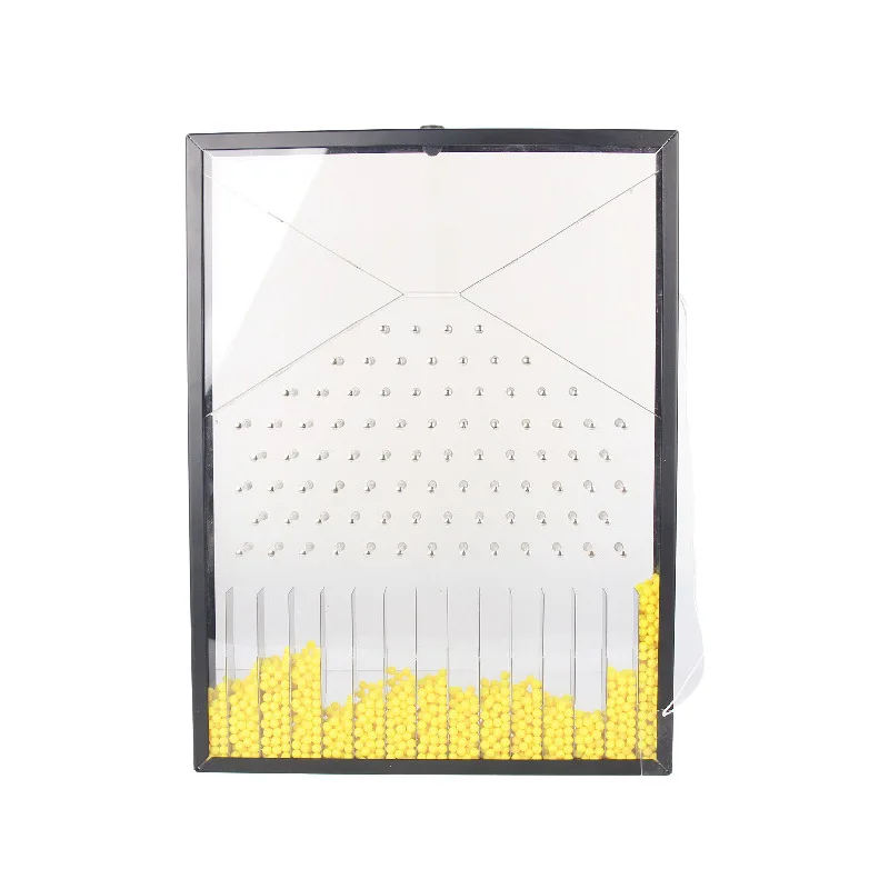 

Dalton Plate Galton Plate Random Phenomenon Model Physics Experiment Kit Gas Molecular Movement Velocity Distribution Statistics