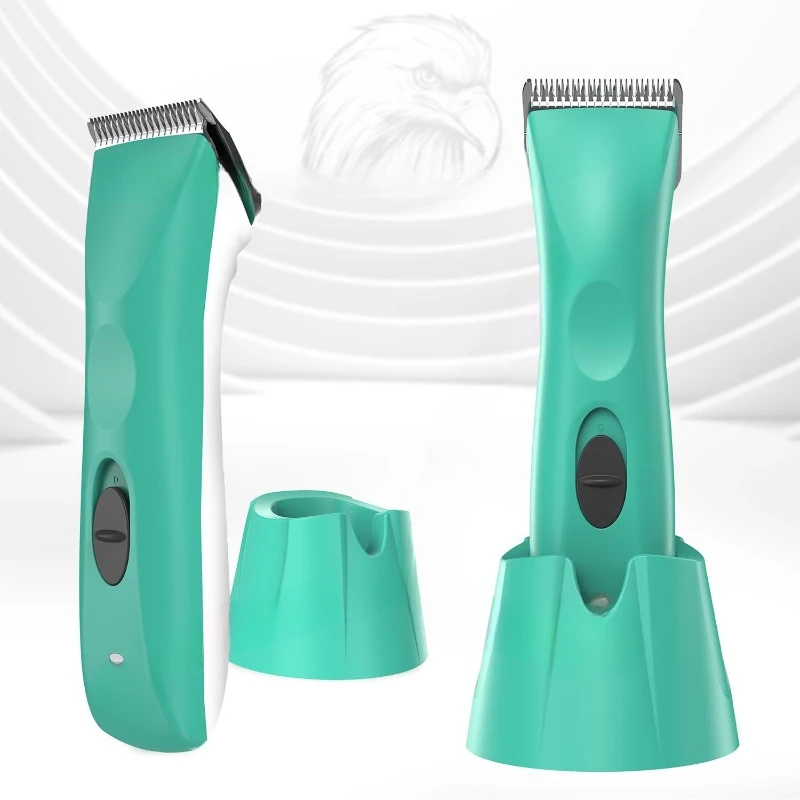 Falcon Cordless Clipper 2 Speed  Professional Grooming with Precision, Power, Low Noise, Dog Clippers for Grooming (Falcon Teal)