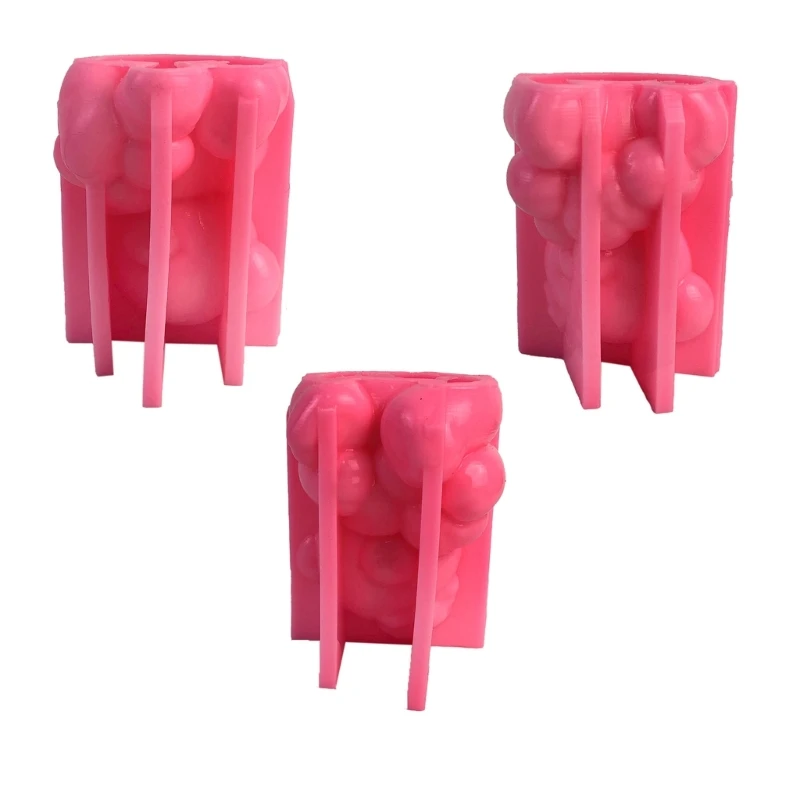 

Bear Shapes Mold Durable Silicone Molds Wax Making Mould Tools Versatile Epoxy Resin Molds for Home Decorations