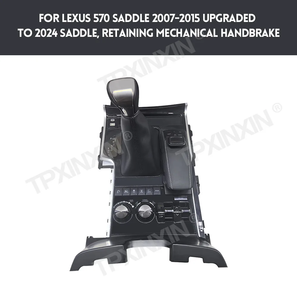 Car Saddle For LEXUS 570 2007~2015 Upgraded 2024 Original car Upgrade 2024 Full Touch Central Control Air Conditioning Panel