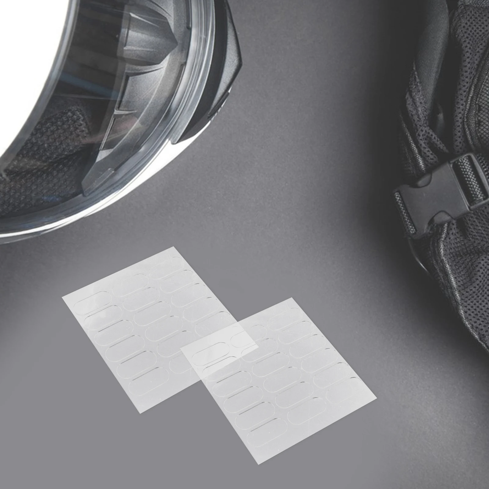 

6 Sheets Double Sided Adhesive Stickers For Electric Vehicle Accessories Clear Traceless Removable Sticky Tape Wall