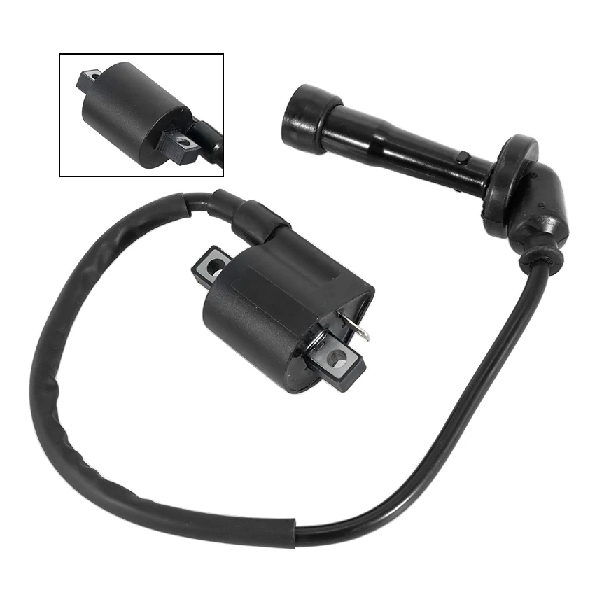 Start Ignition Coil For Suzuki DRZ400 DR-Z400 Z400E Z400S Z400SM QuadSport 400 LTZ400 LTZ400Z LT-F500F LT-A500 OEM:33410-09F00