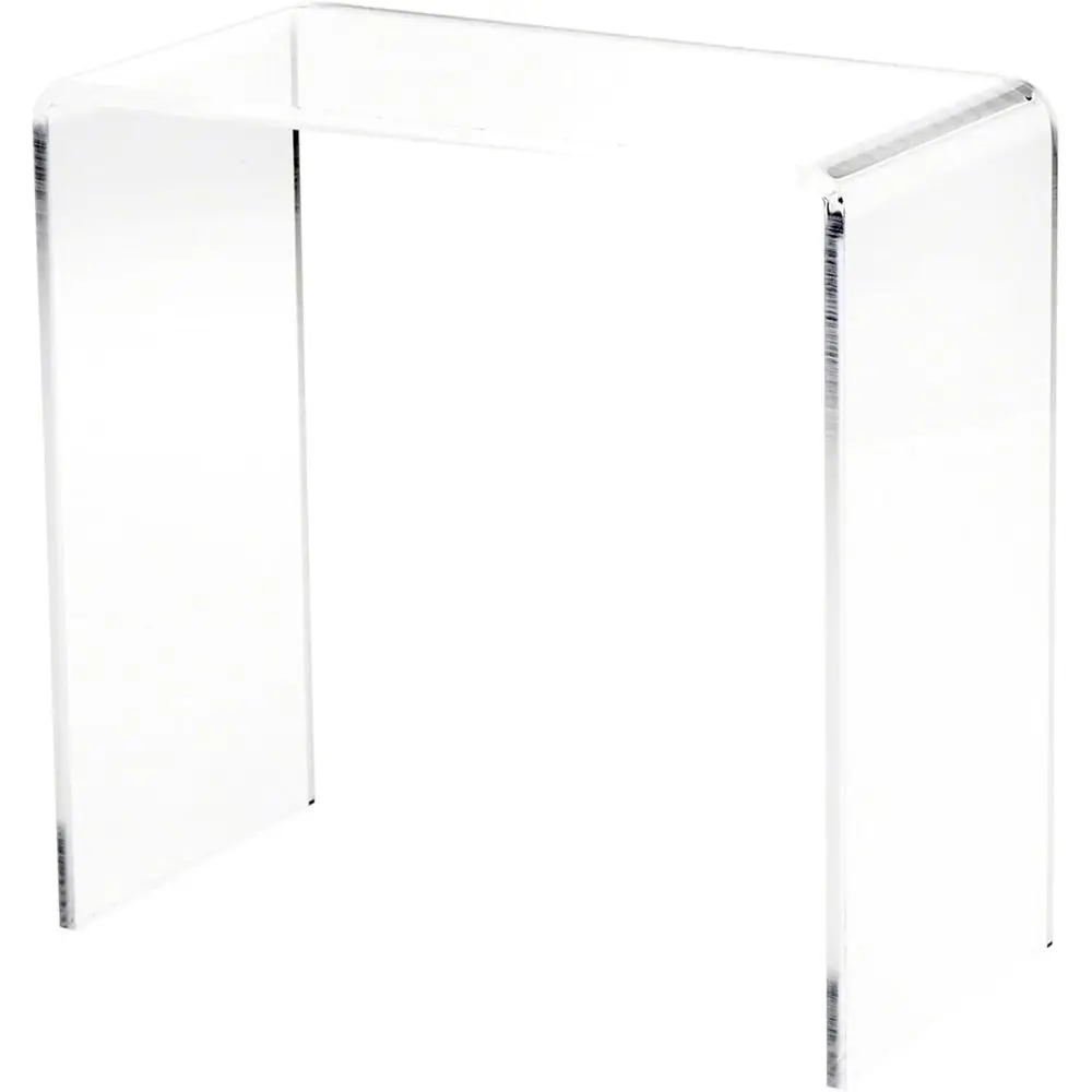 Exhibidores Acrílicos Transparentes de 9 Pulgadas de Alto x 9 Pulgadas de Ancho x 4.5 Pulgadas de Profundidad, 1/4 de Pulgada de Grosor, Paquete de 2