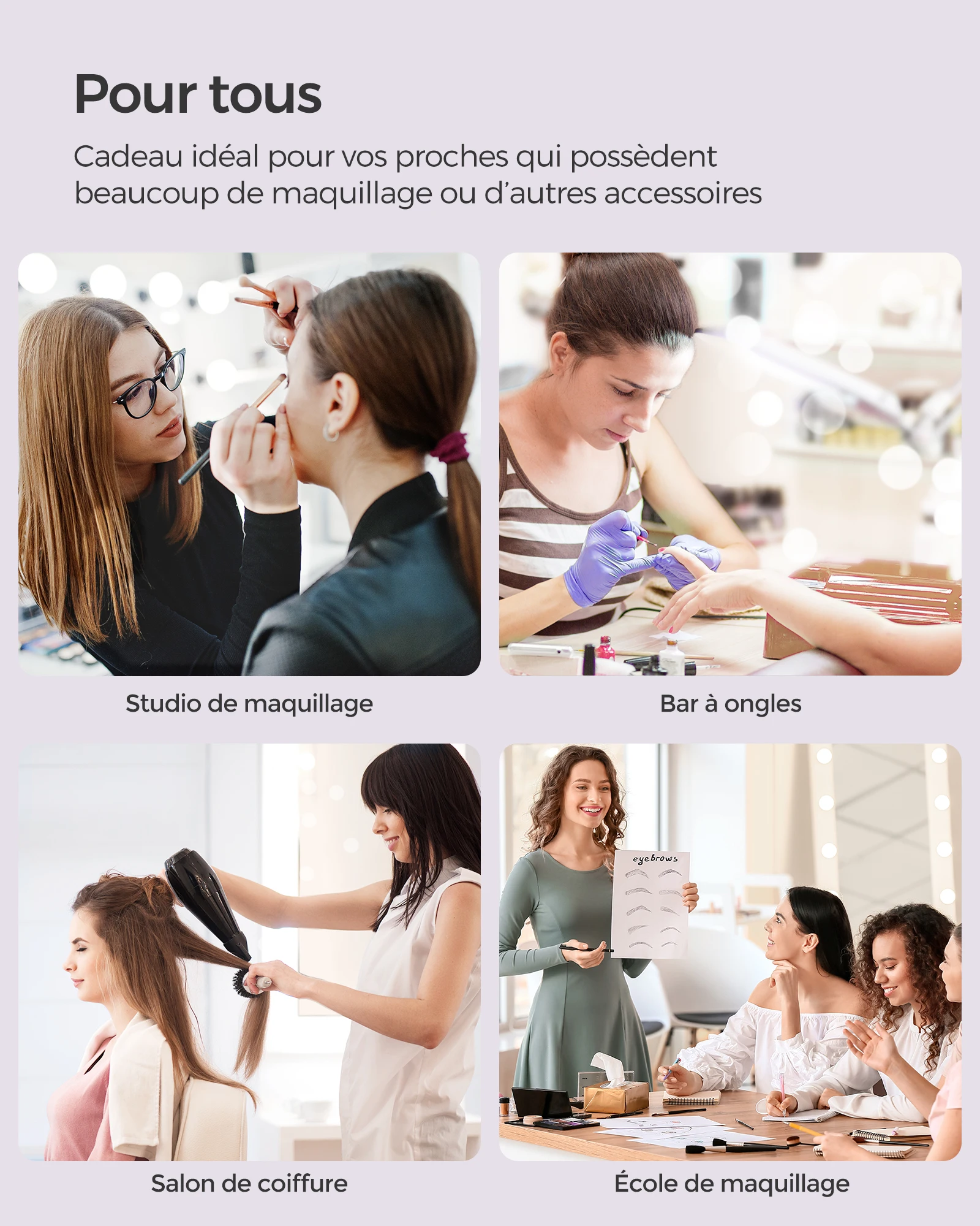 valise maquillage roulettes – caractéristiques techniques
