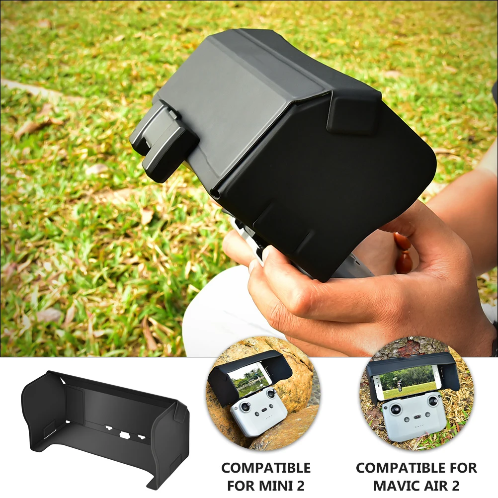 

Foldable Remote Controller Sunshade Cover Slope Design Magnetic Attachment Built-In Glass Fiber Pu Surface For Mini 2 Air 2