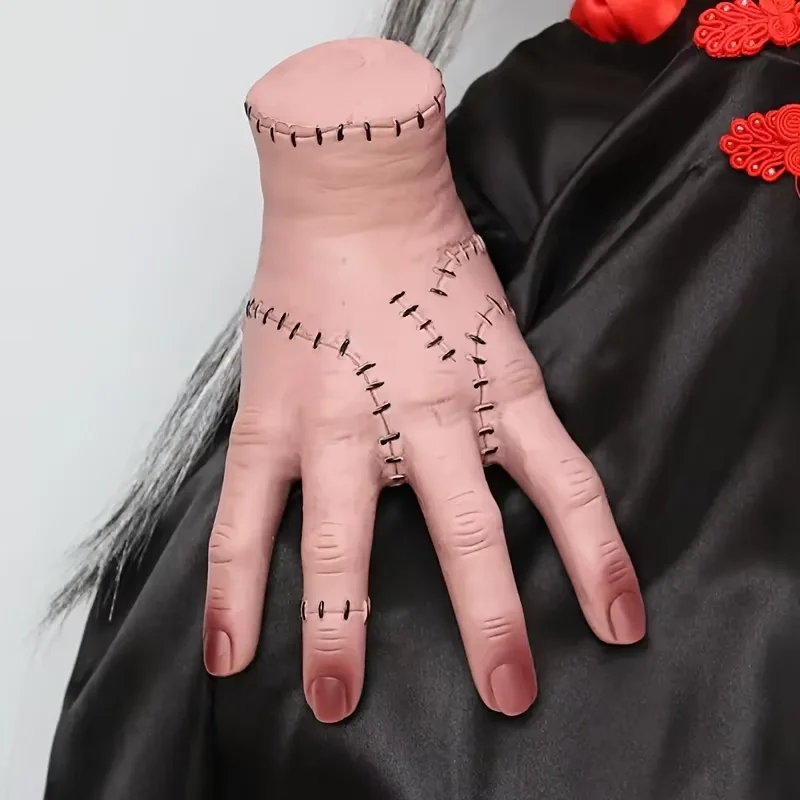 Mano Rota de Halloween, Accesorios de Terror, para Fiesta, Truco o Trato, Juego de Rol de Mago de las Brujas, Mano de Fantasma, Decoración de Escenas, Decoración del Hogar, Manualidades de Escritorio