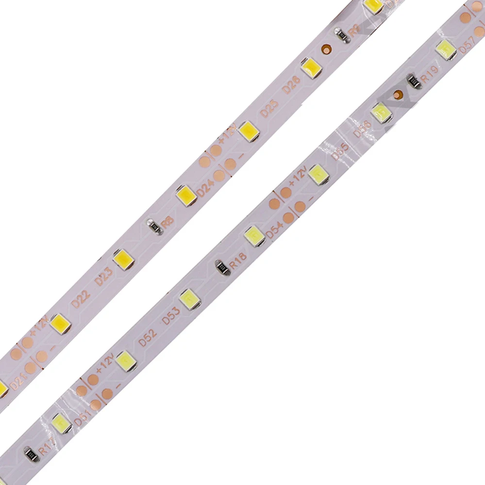 LED-Streifen Licht 2835 12v 5m 60led/m Pixel Streifen flexible LED-Band Band kaltweiß warmweiß blau Wohnkultur