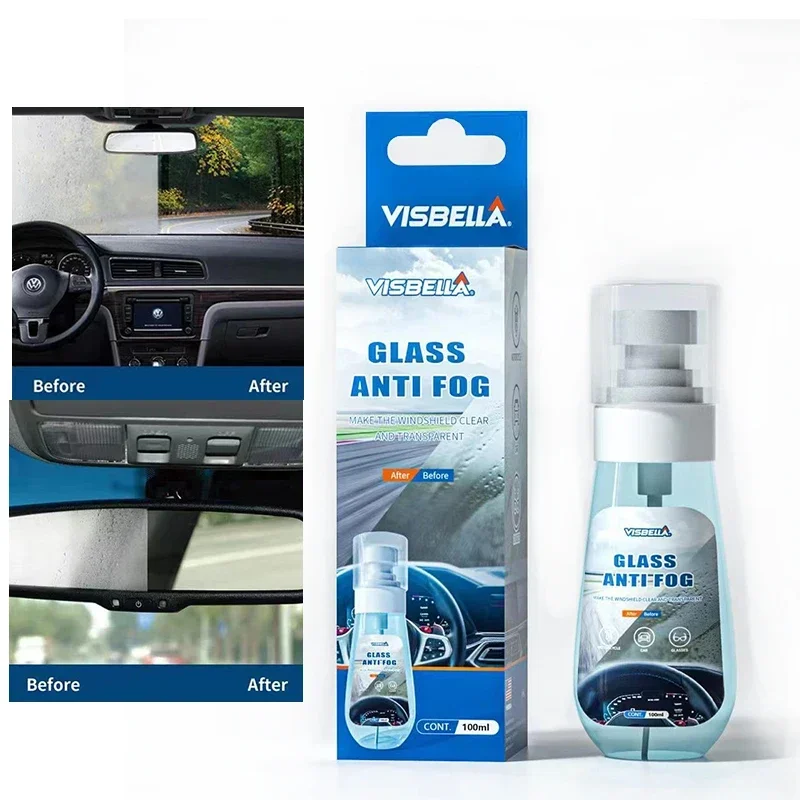 

Water Repellent Spray Anti Rain Coating For Car Glas Rearview Mirror Waterproof Anti Fog Spray Anti-fogging Agent Windshield