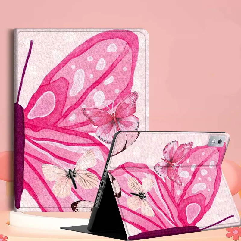 

Art Butterfly Pattern For Lenovo Tab Xiaoxin Pad 700 Y900 Gen4 K10 P11 GT K11 3rd P11 P12 Plus Pro Gen Tablet Case