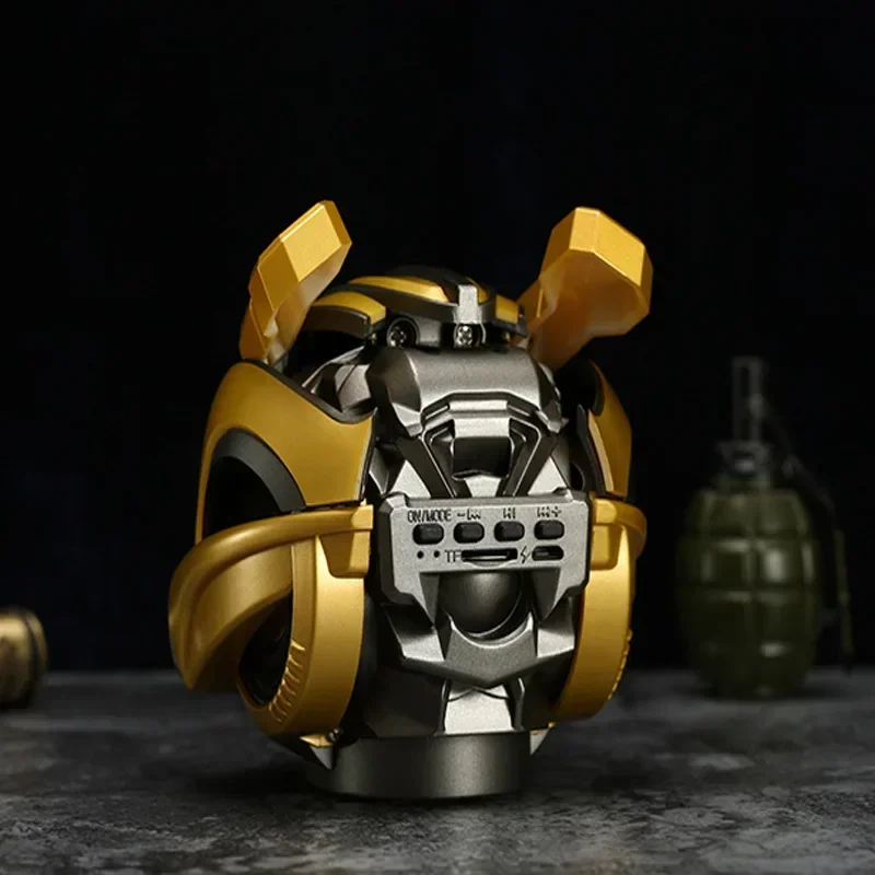 مكبر صوت بلوتوث Bumblebee ، محولات بطاقة كرتون إبداعية ، مضخم صوت لاسلكي خارجي ، Caixa De Som