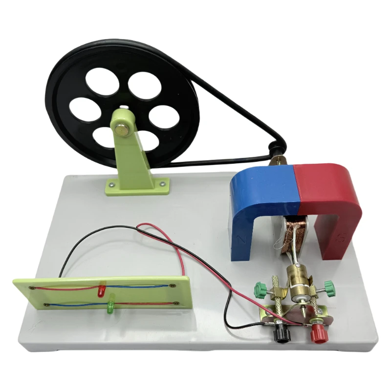 Hand  AC Generator  Hand Crank Generator AC/DC Generator Physics Faraday Electromagnetic Teaching Instruments