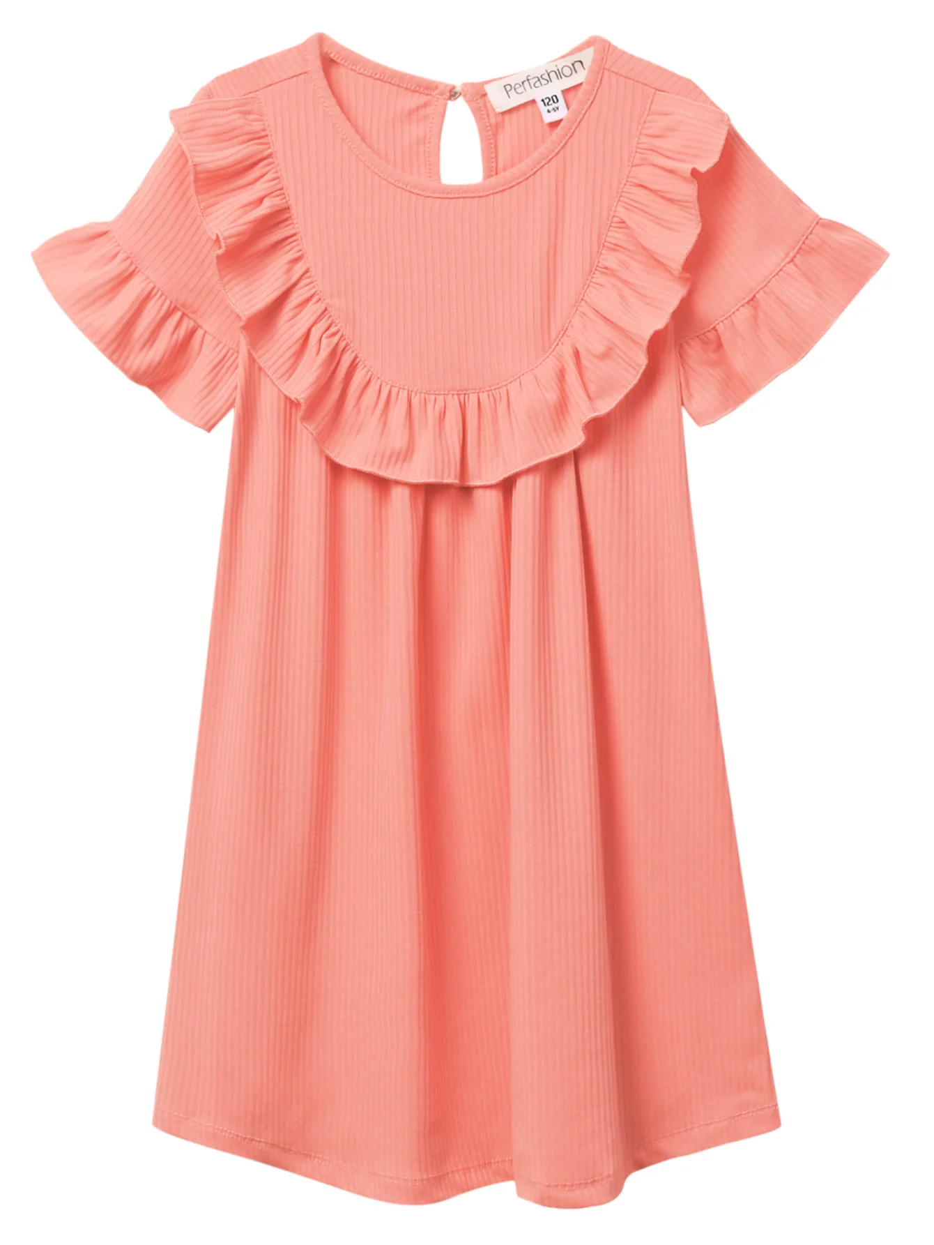 Women's Short-Sleeved Lace-up Dress
