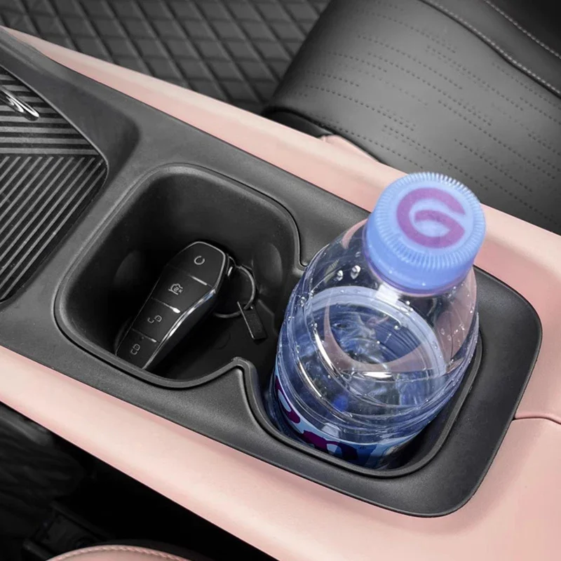 Car Central Console Water Cup Storage Box for BYD Seagull Dolphin Mini Interior Accessories 2024