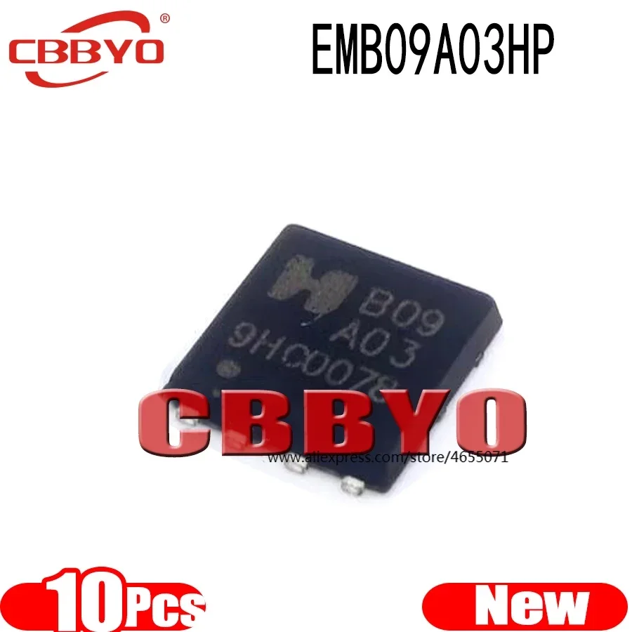 (10piece)100% New EMB09A03HP EMB09A03 B09A03 QFN-8 Chipset