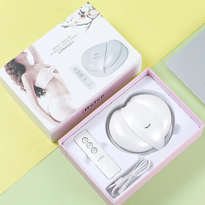 充電式電動乳房マッサージャー,家庭用乳房マッサージャー,可変速,振動付き