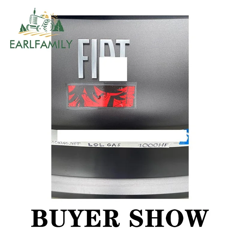 EARLFAMILY 13cm x 4.3cm Auto Anime Car Sticker Kill La Kill Slap Waterproof Personality Decal Laptop Motorcycle Window Decor - Image 4