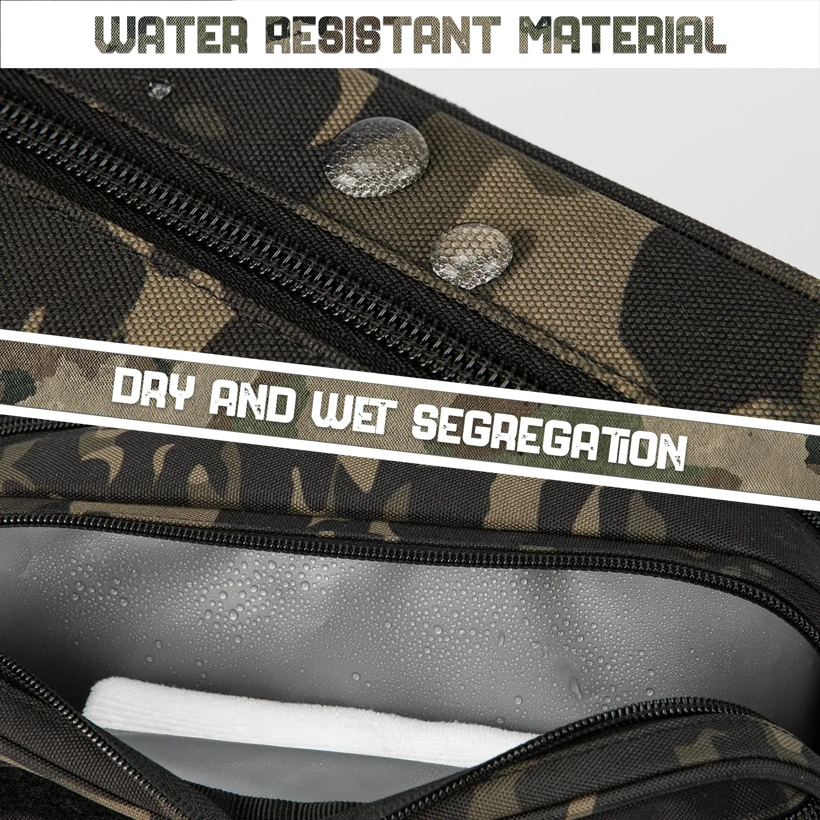 Men\'s Toiletry Bag Modular Accessory Bag EDC Small Bag Waterproof Compartment with Small Dopp, Shower Supplies and Hygiene Produ