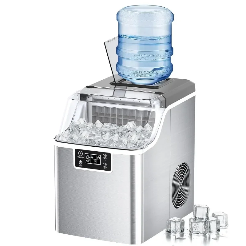 

Kndko Ice Makers Countertop Ways to Add Water, Countertop Ice Maker Ice Maker Perfect for Home