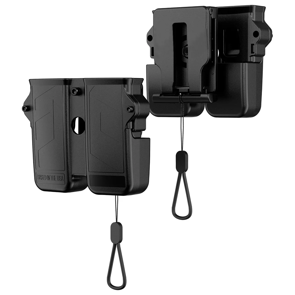 Universal Double Mag Holster Single & Double Stack Universal Magazine Holster Tactical Mag Pouch Hunting Shooting Accessories