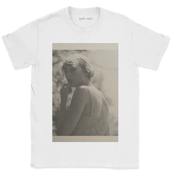 The Eras Tour 1989 TayTay Version Live Photo T-Shirt Official Website  Short Sleeves Men Women Gift Cotton Short Sleeve