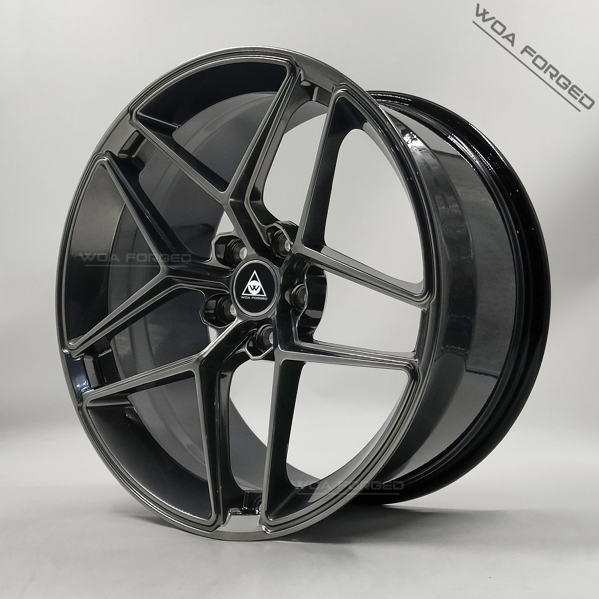 حار بيع مخصص مزورة 18-26 بوصة عجلات سيارة سبيكة عالية الجودة FF11 خمسة تكلم عجلات رياضية 5x108 5x120 عجلات حافة الألومنيوم