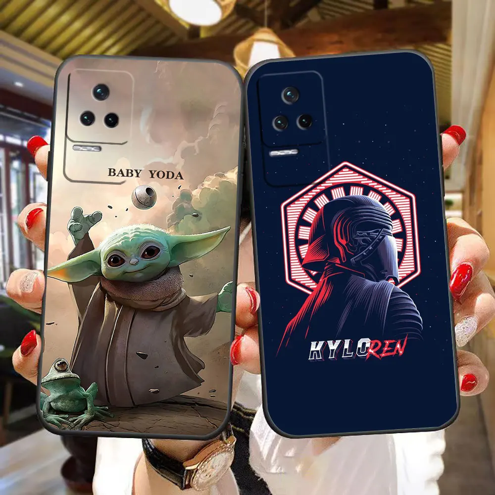 S-Star W-Wars Baby Y-Yoda Phone Case For Redmi K60 K40 K30 13C 12 12C 10 10C 9 9T 9C 9A 8 8A 7A 6A A2 A1 ULTRA PLUS Case Funda