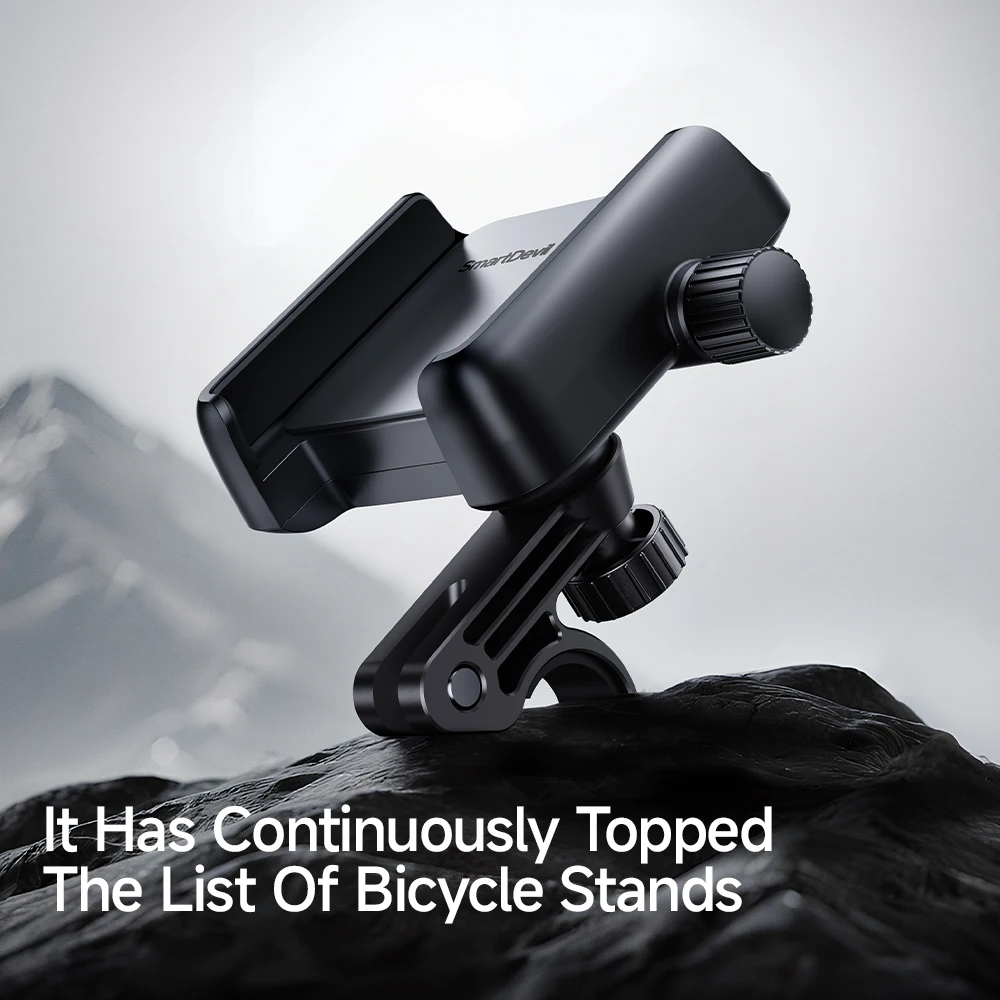 SmartDevil Motorcycle Phone Holder Stand for iPhone 17Pro Max 360° Rotation Adjustable Universal Bicycle Phone Holder for Xiaomi