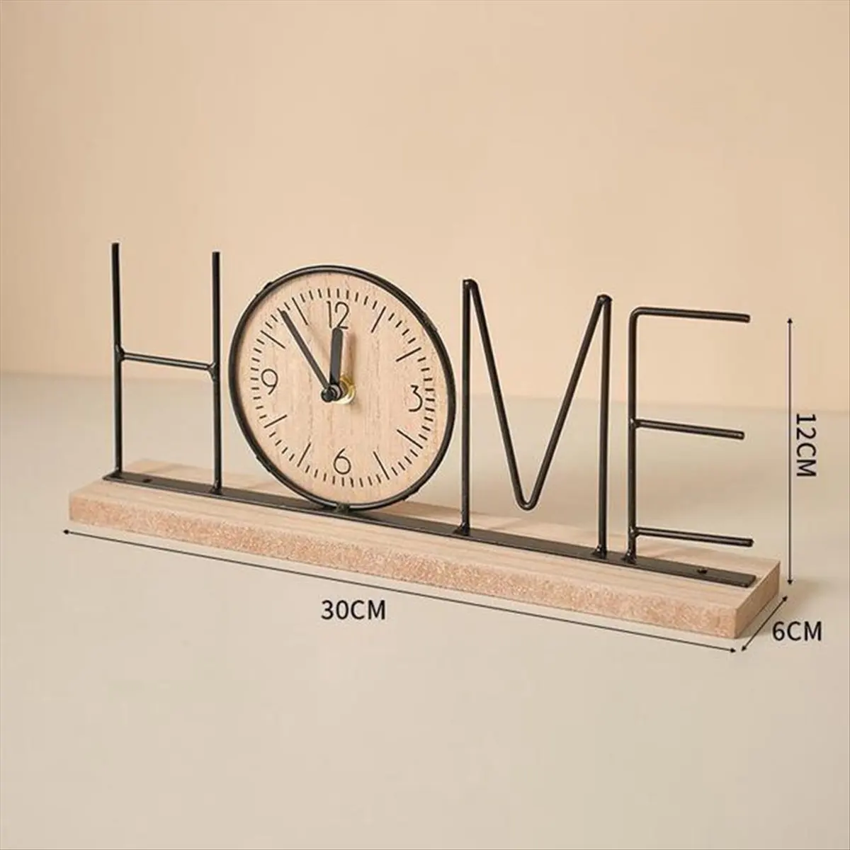 A32I TV Cabinet Decoration Pieces Home Livingroom Bedroom Office Desktop Clock Decoration HOME