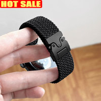 Braided Solo Loop Strap For Apple Watch band 44mm 45mm 46mm 40mm 41mm 42mm 49mm Bracelet iWatch Series Ultra 2 10 9 SE 8 7 6 5 4