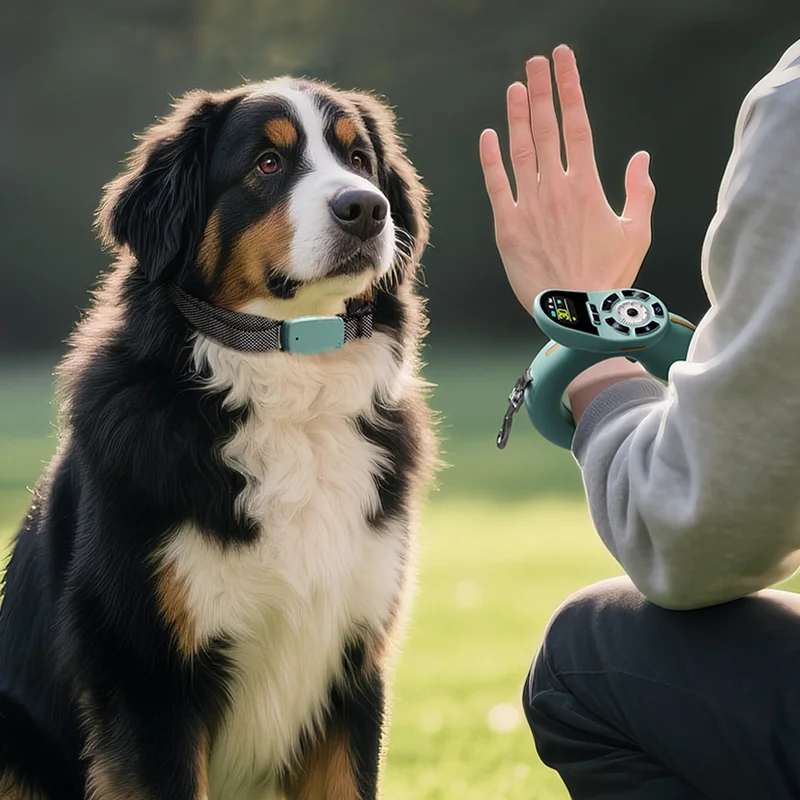 OEM ODM Automatic and Manual Dog Training Collar and Leash Set OEM ODM Pet Training Equipment