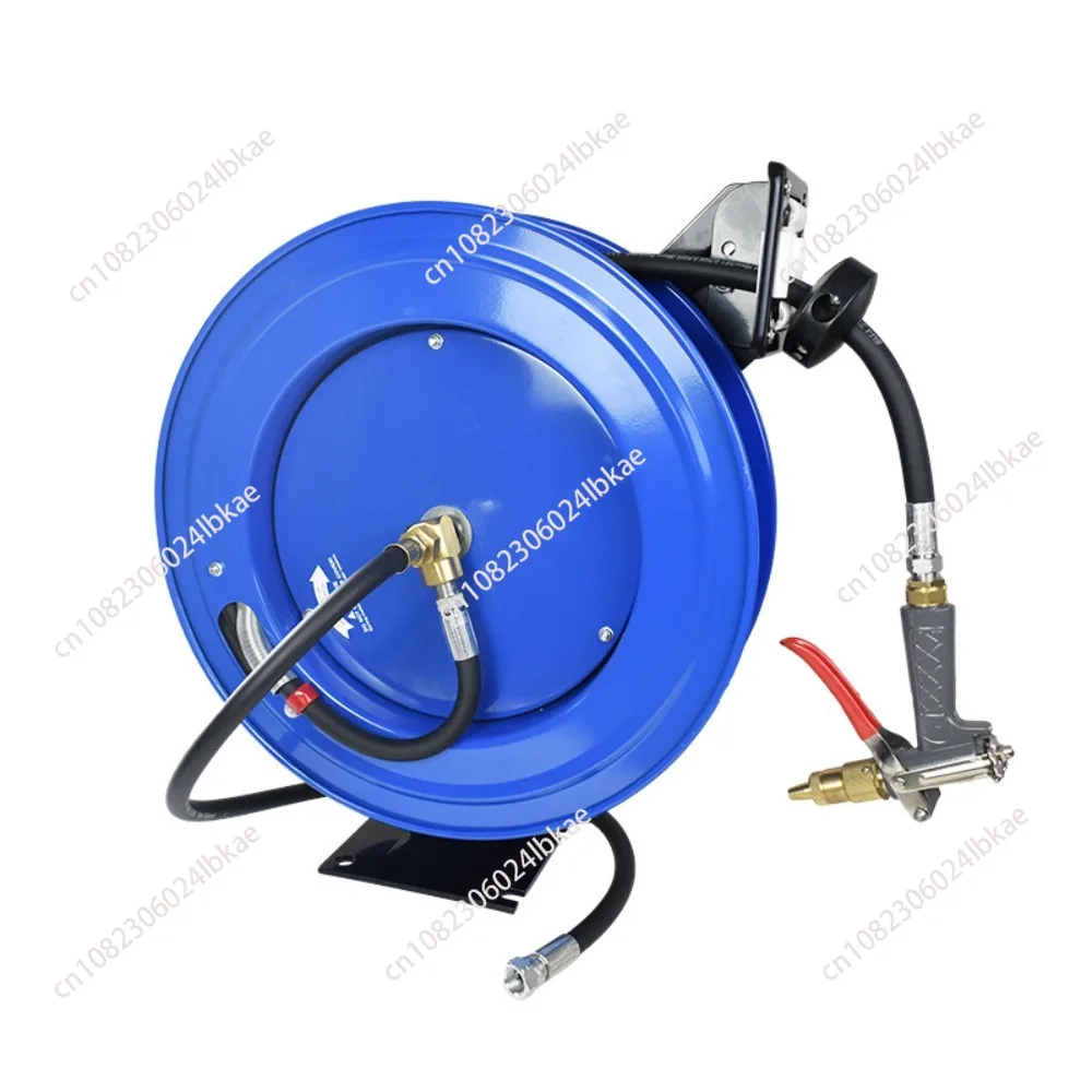 Auto-Retractable Hose Reel 15 M Spring Winding High Pressure Car Wash Hose Reel Kitchen Washing Water Drum