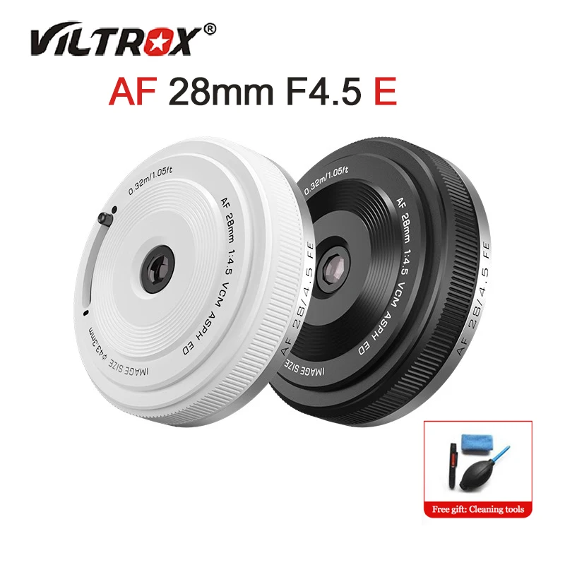 

Viltrox AF 28mm F4.5 Pancake Cameras Lens Full Frame Auto Focus Lens For Sony E Series Cameras