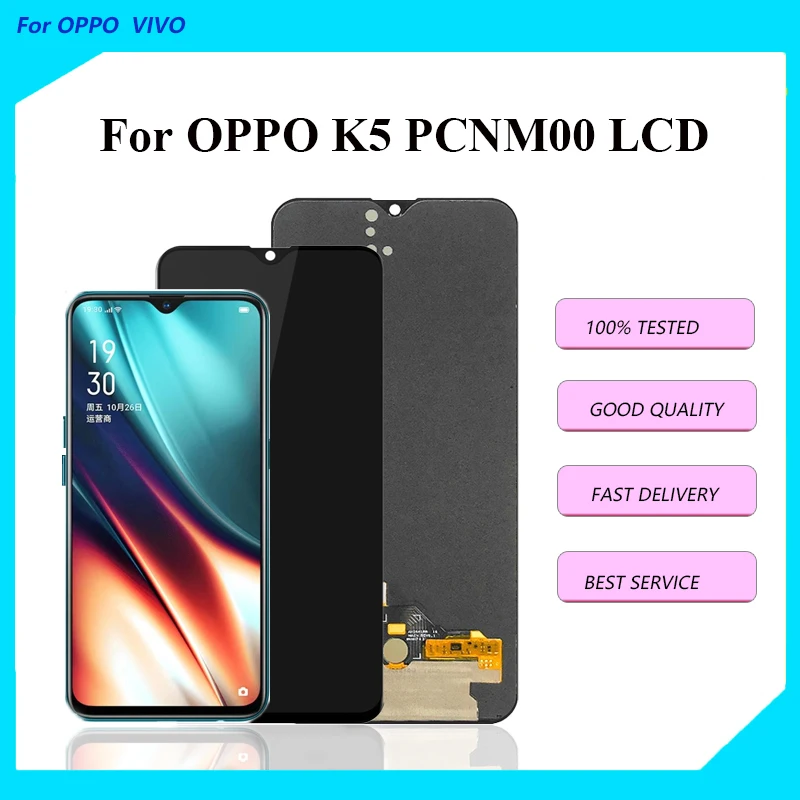 OLED LCD For OPPO K5 LCD Display Touch Screen Digitizer Assembly Replacement For OPPO PCNM00 Lcd  Display